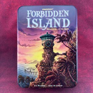 GAMEWRIGHT "FORBIDDEN ISLAND" ADVENTURE...IF YOU DARE SURVIVAL BOARD GAME 2-4 PL